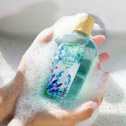 Bath Gift Baskets for Women - 12 Pcs Ocean Spa Gift Sets, Luxury Mothers Day Gifts for Mom, Beauty Birthday Kits for Her