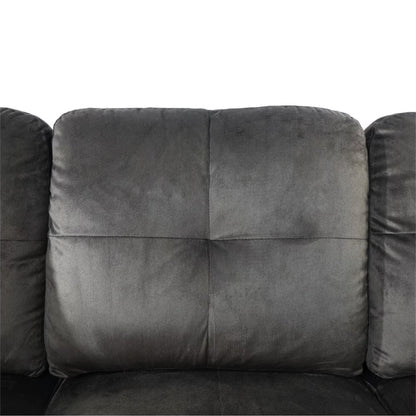 Sectional Sofa, Free Combination Sectional Couch, Small L Shaped Sectional Sofa, Modern Sofa Set for Living Room, Taupe(Without Ottoman)