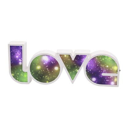 LED LOVE Light Sign for Bedroom Decor, Romantic Room Decoration, USB Night Light for Couples, Modern Home Accent