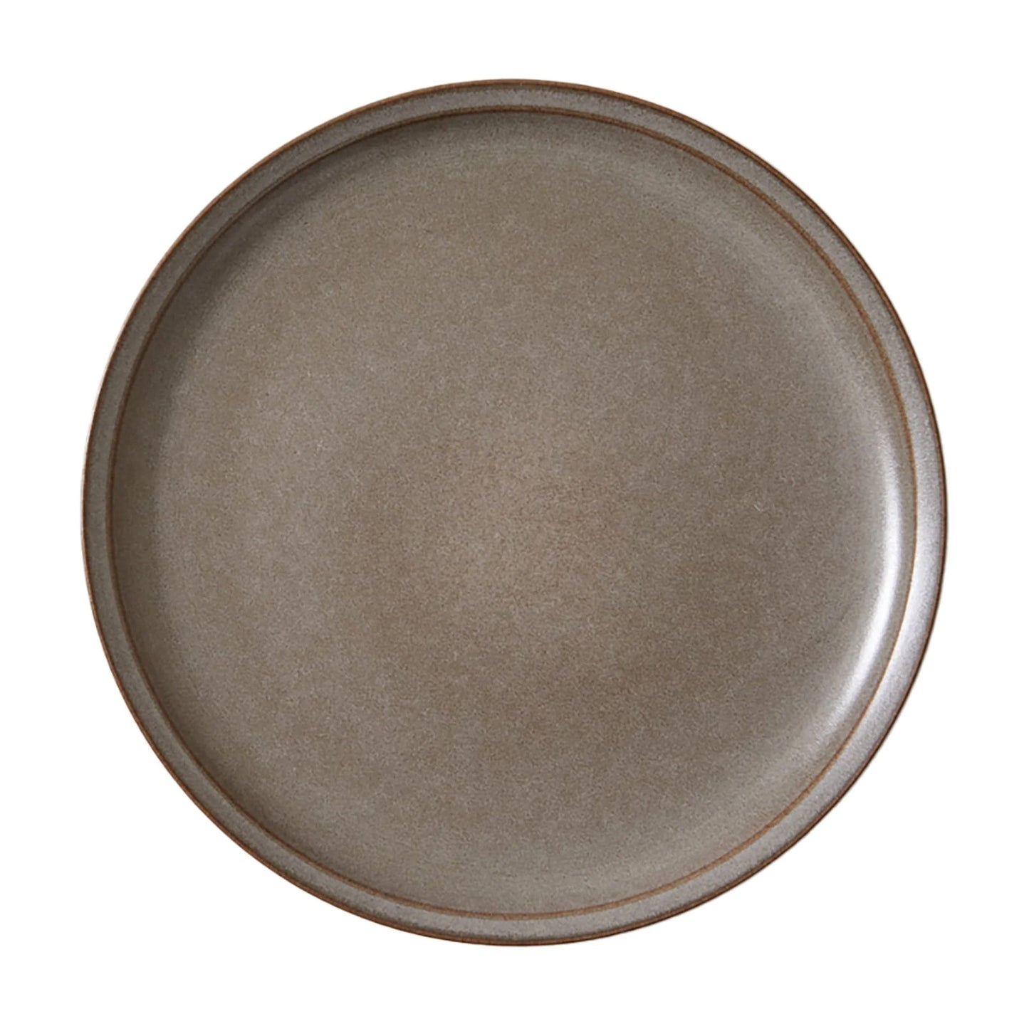 Better Homes and Gardens Banks Brown 12-Piece Stoneware Plates & Bowls Dinnerware Set