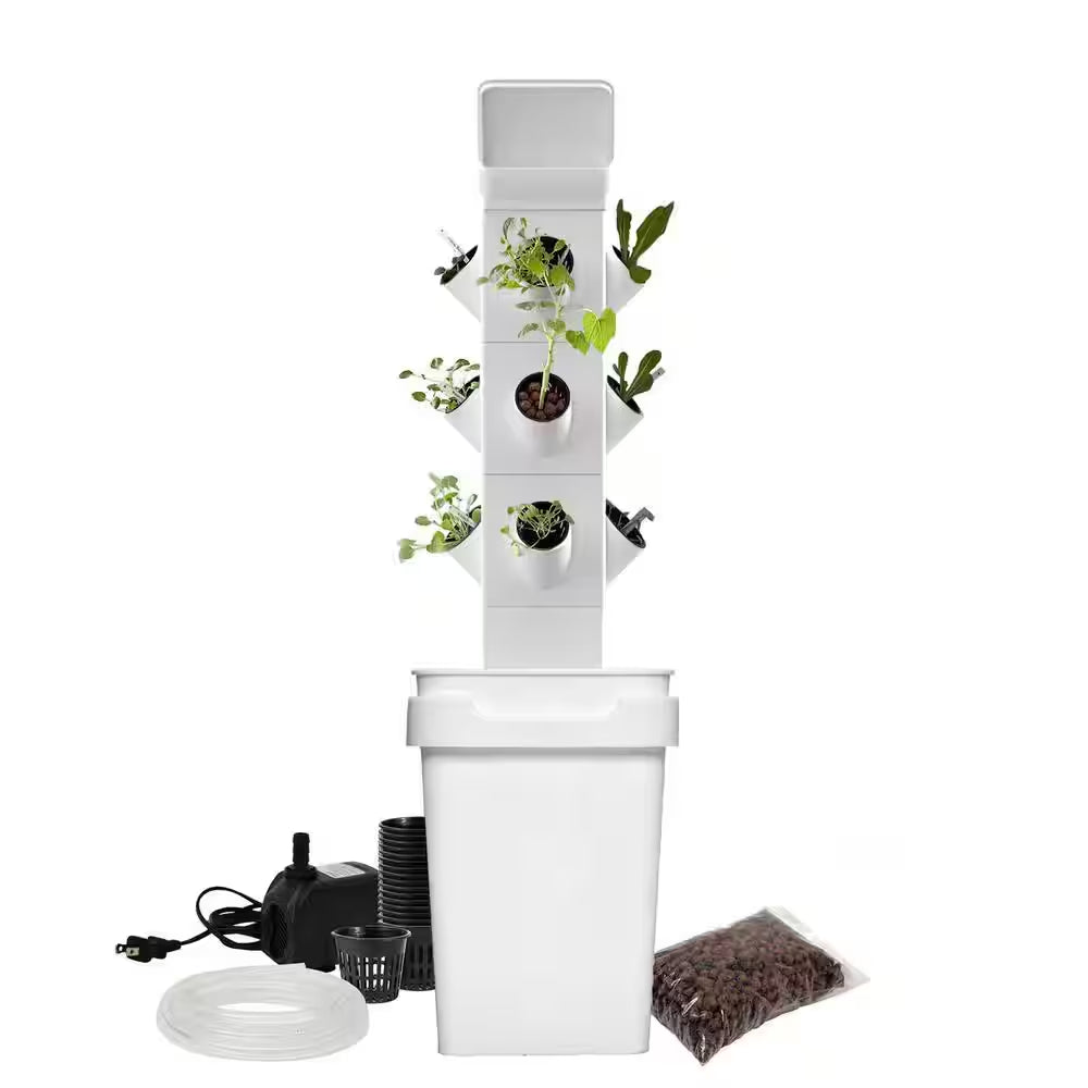 Vertical Hydroponic Garden Tower System